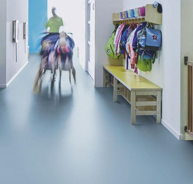 Forbo Marmoleum Walton 336035 vintage blue - Contract Flooring