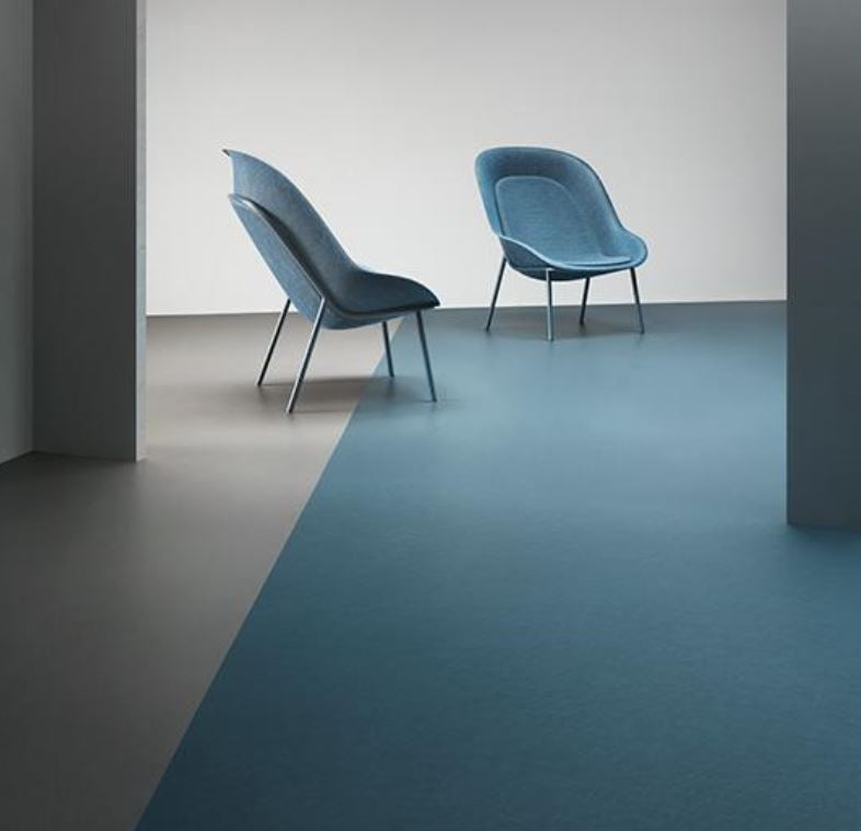 Forbo Marmoleum Walton 335835 petrol - Contract Flooring