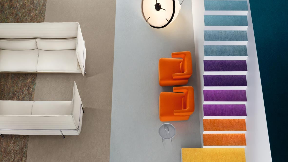 Forbo Marmoleum Marbled 3257 edelweiss - Contract Flooring