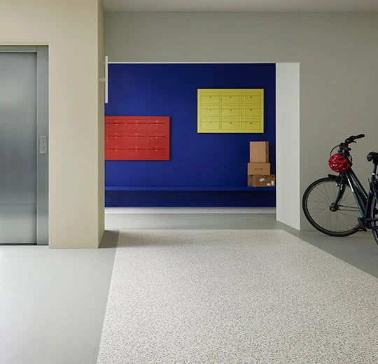 Sarlon Material Grey Mini Terrazzo