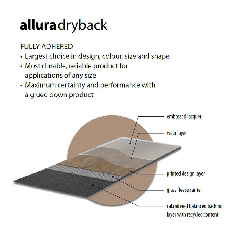 Forbo Allura Dryback 0.7 Light Cement Trapezoid 63732DR7