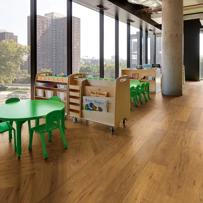 Expona Commercial PUR Saffron Oak Parquet 4121