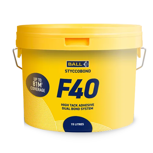 F Ball F40 Styccobond High Tack Adhesive 15l