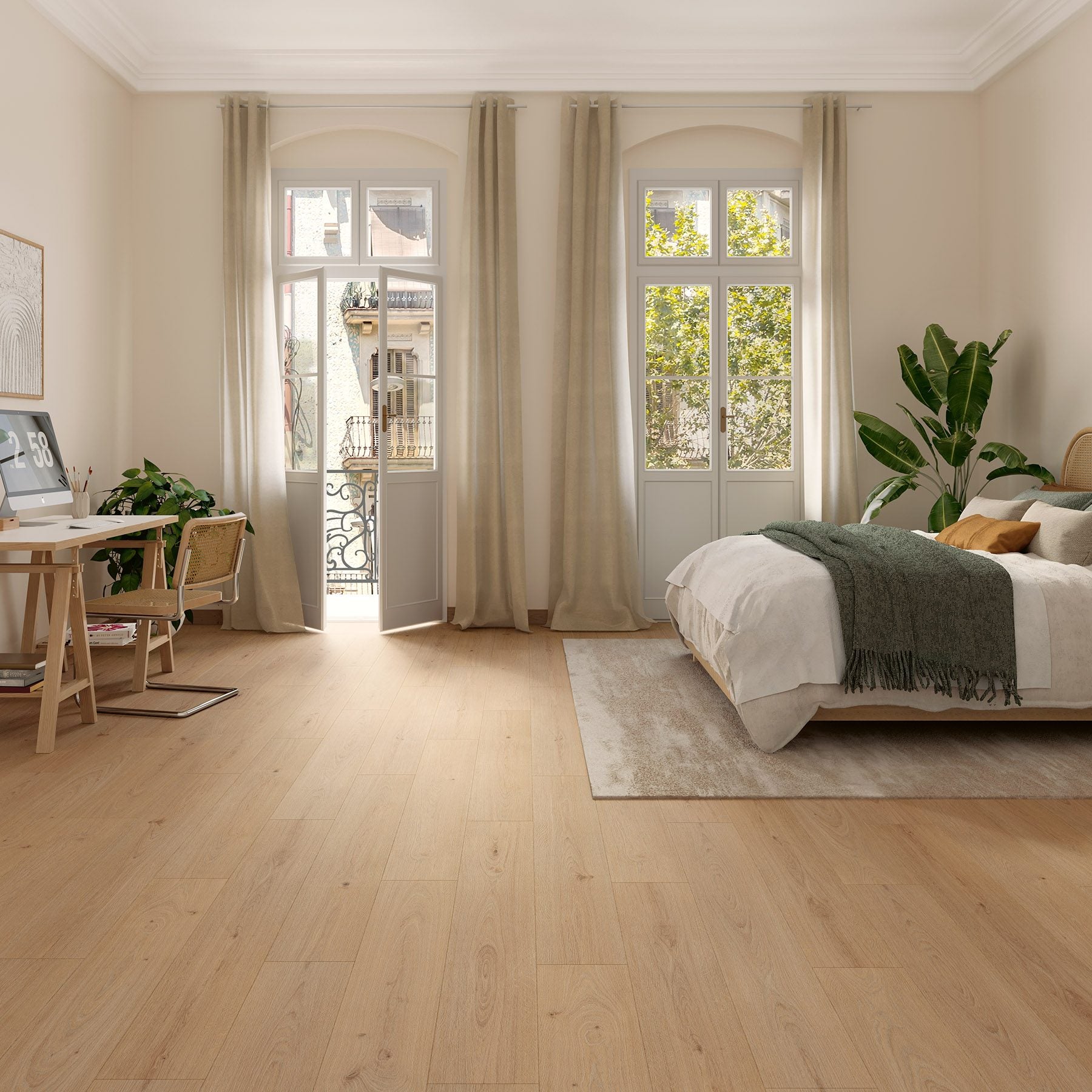 Purefloor 4MV Dalia Oak Laminate Flooring 41103879