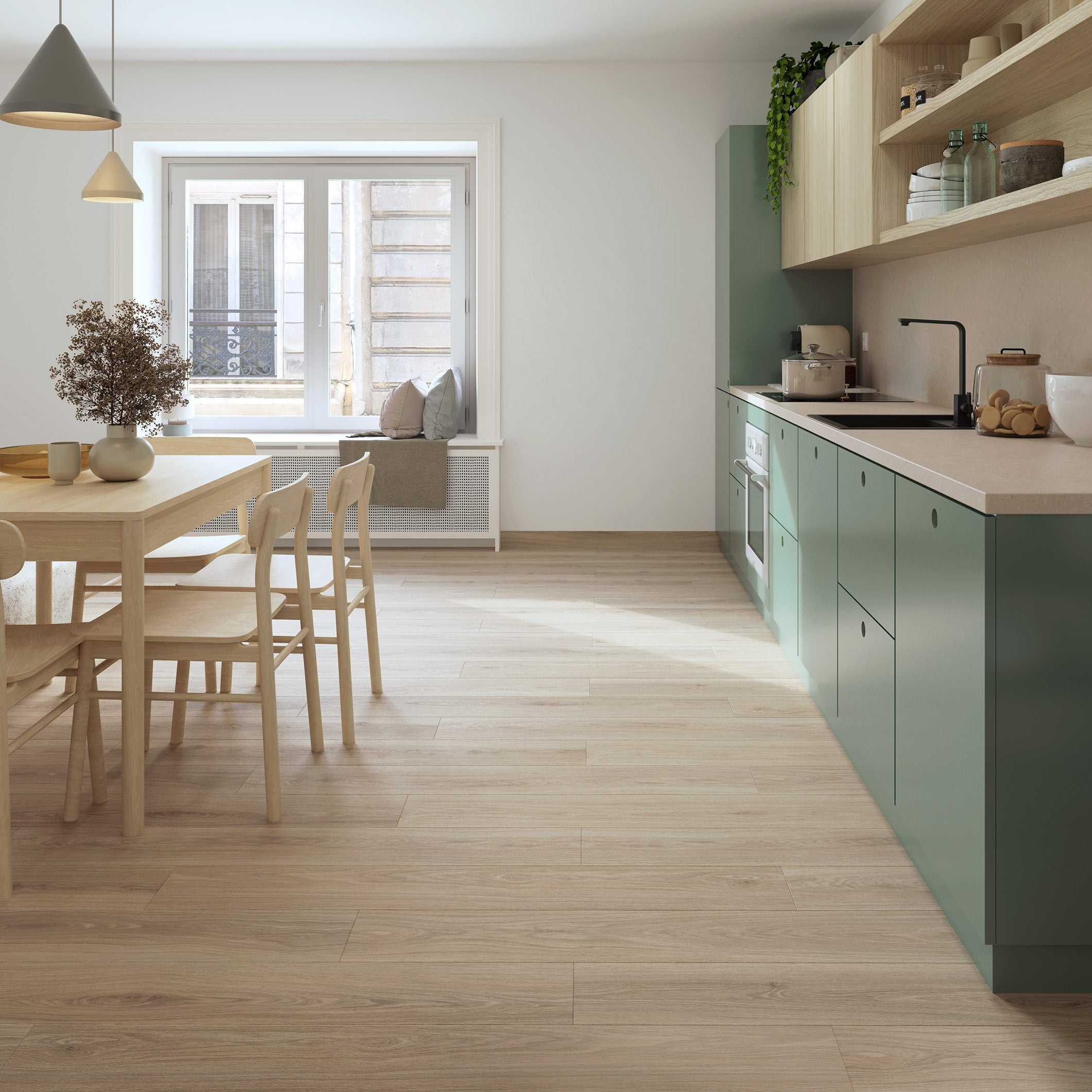 Purefloor 4MV Loira Oak Laminate Flooring 41103870