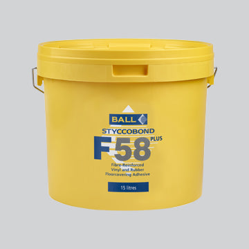 F Ball F58 Plus Styccobond Pressure Sensitive LVT And Rubber Adhesive 15l