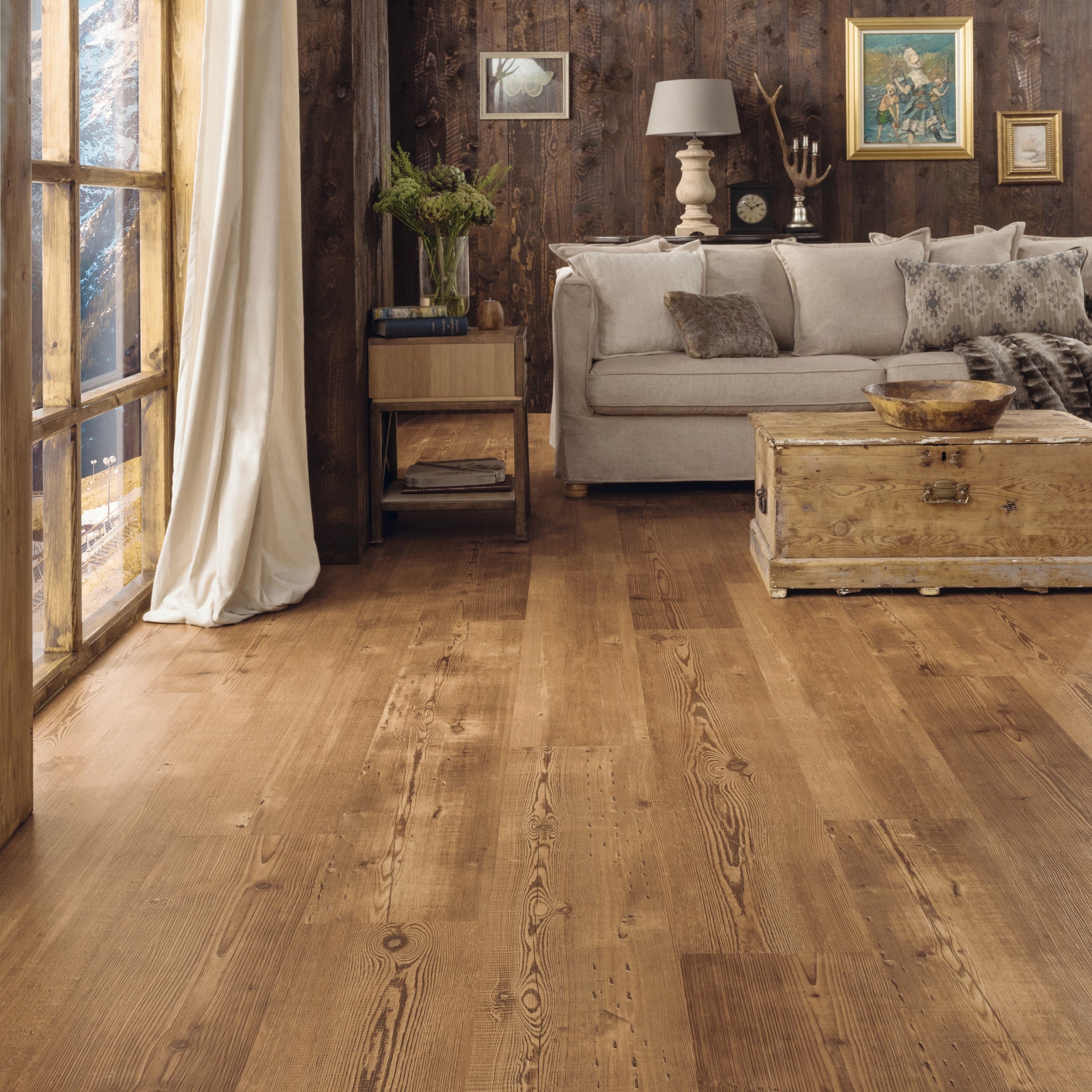 Karndean LooseLay Longboard Reclaimed Heart Pine LLP305