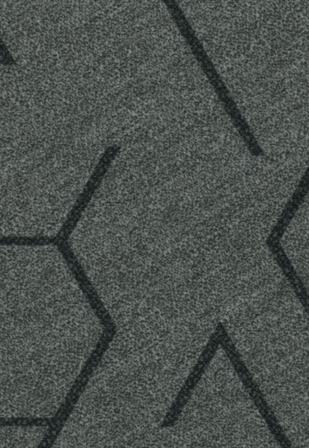 Flotex Planks Triad Steel 131007 - Contract Flooring