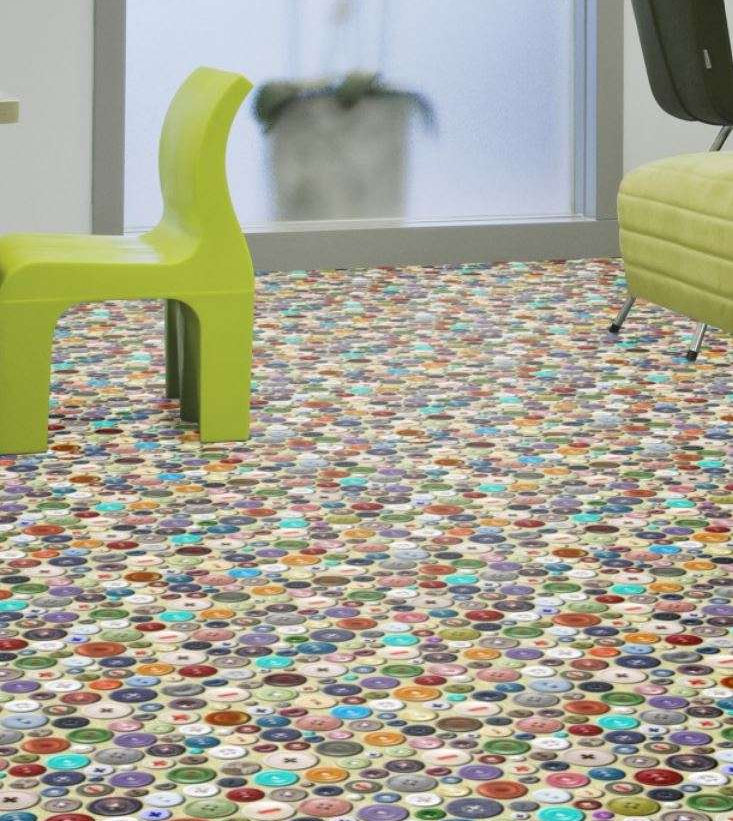 Flotex Vision Buttons 000458 - Contract Flooring