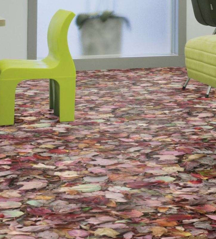 Flotex Vision Red Leaves 000532 - Contract Flooring