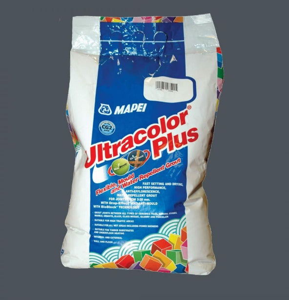 Mapei ULTRACOLOR PLUS GROUT Medium Grey 5KG - Contract Flooring