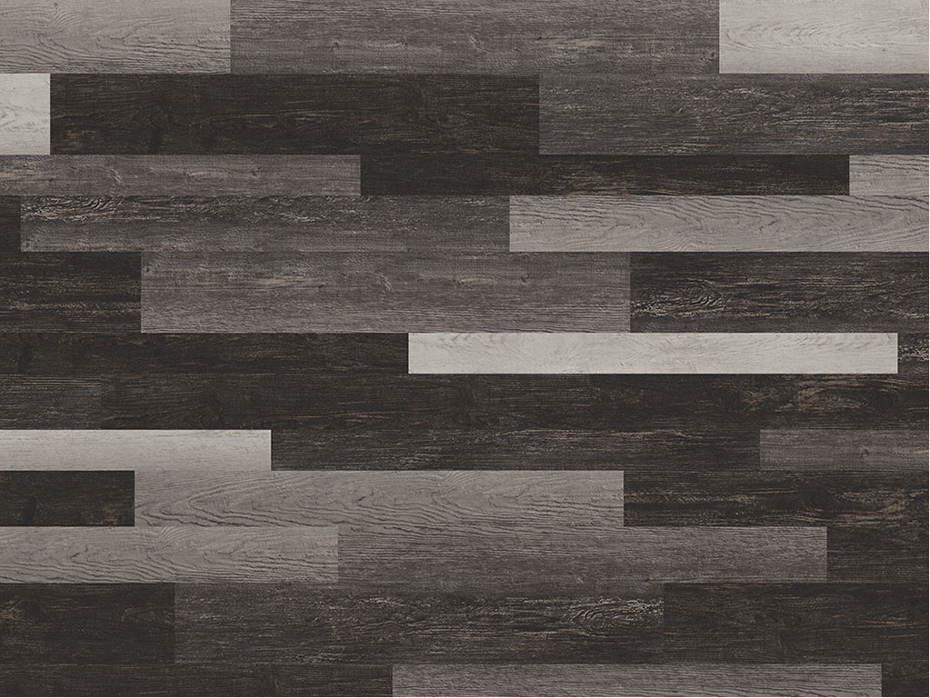 Expona Commercial Wood PUR Dark Recycled Wood 4067 - Contract Flooring
