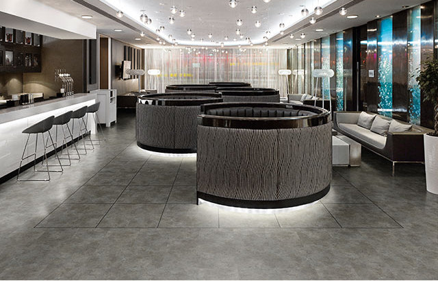 Expona Control Stone PUR Warm Grey Concrete 7504 - Contract Flooring