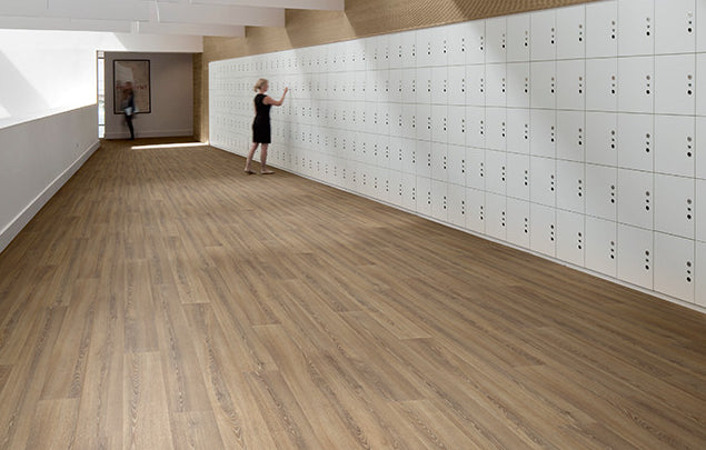 Polysafe Wood FX PUR Silver Oak 3357 - Contract Flooring
