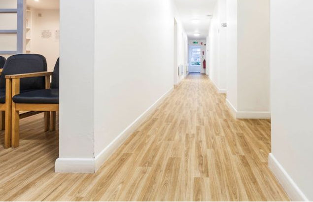 Polysafe Wood FX Acoustix European Oak 3342 - Contract Flooring