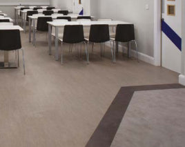Gerflor Taralay Impression Control 0665 Cotton - Contract Flooring