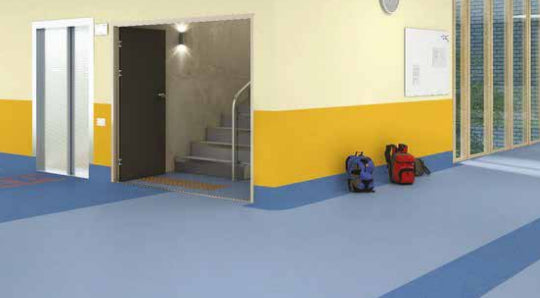 Tarkett Flooring iQ Granit Medium Blue 3040777 - Contract Flooring