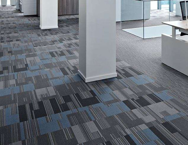 Flotex Cirrus Tiles Onyx 570008 - Contract Flooring