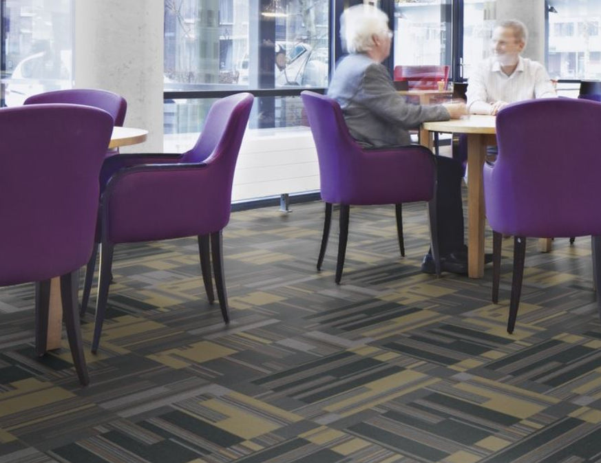 Flotex Cirrus Tiles Ruby 570006 - Contract Flooring