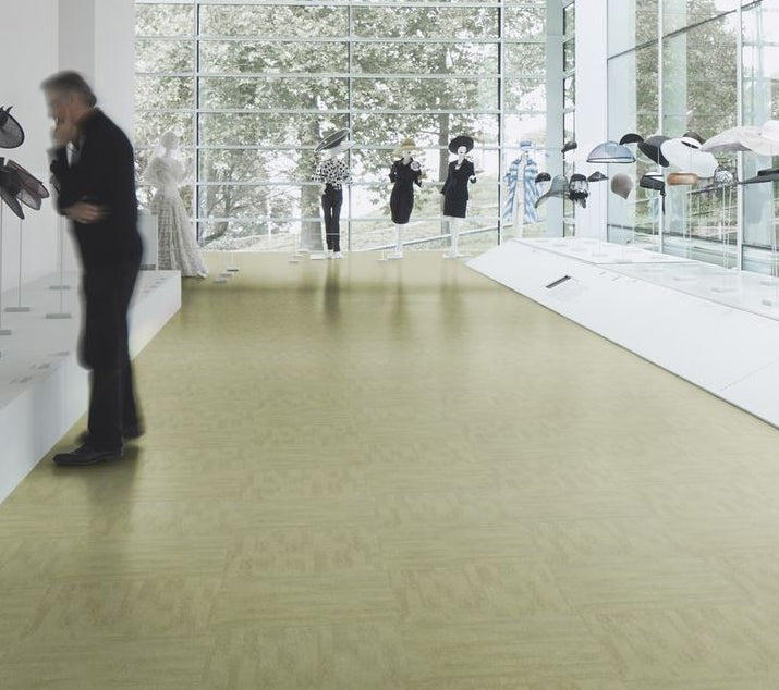 Flotex Penang Tiles Sage 382006 - Contract Flooring