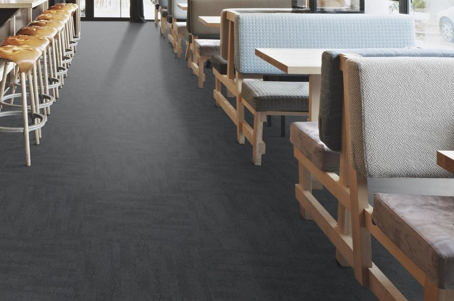 Flotex Penang Tiles Zinc 482007 - Contract Flooring