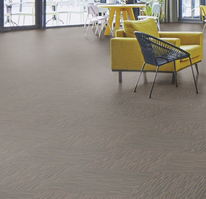 Flotex Stratus Tiles Fossil 540004 - Contract Flooring
